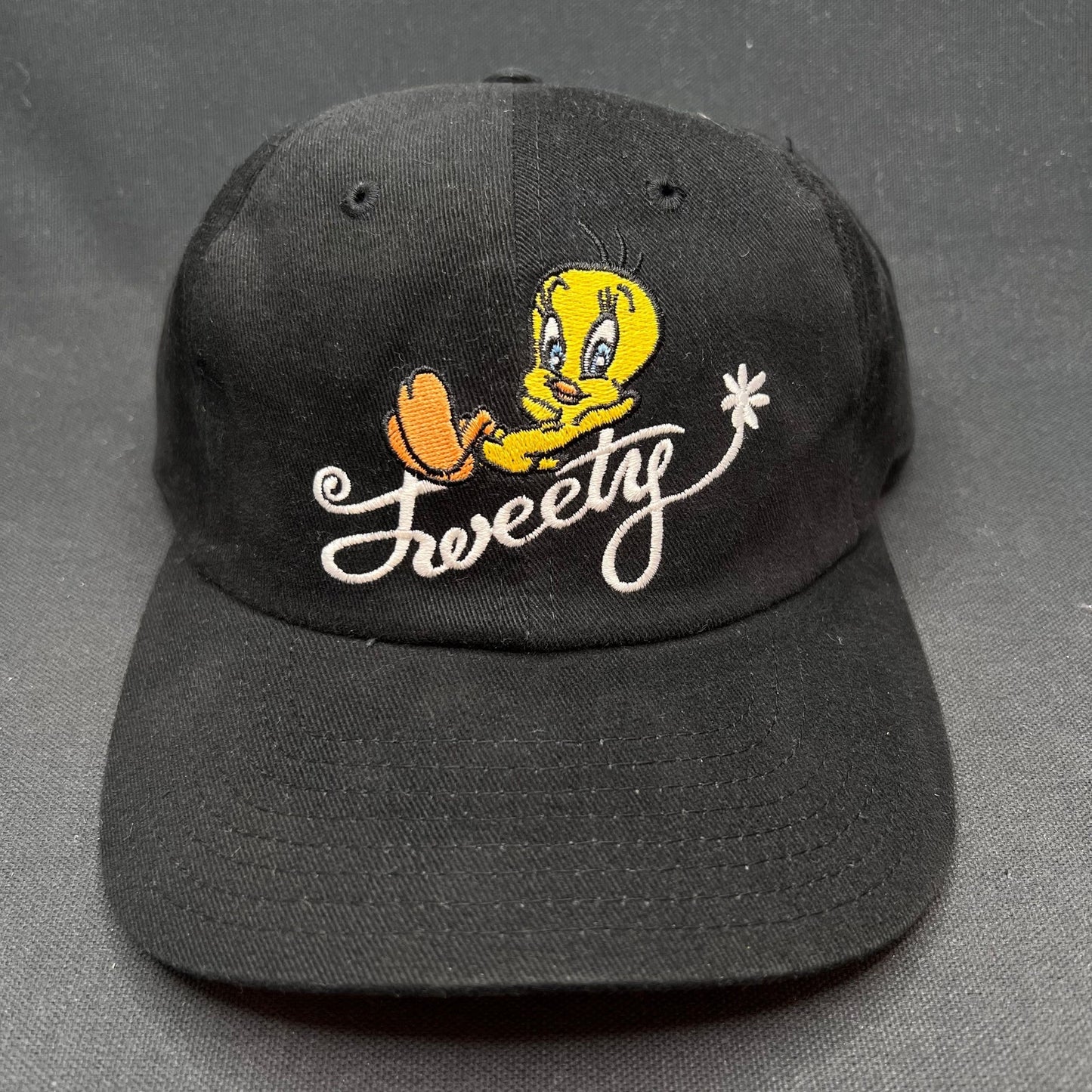 Vintage Tweety Bird 1998 Warner Bros Studio Store Strapback Hat