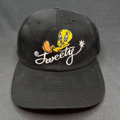 Vintage Tweety Bird 1998 Warner Bros Studio Store Strapback Hat