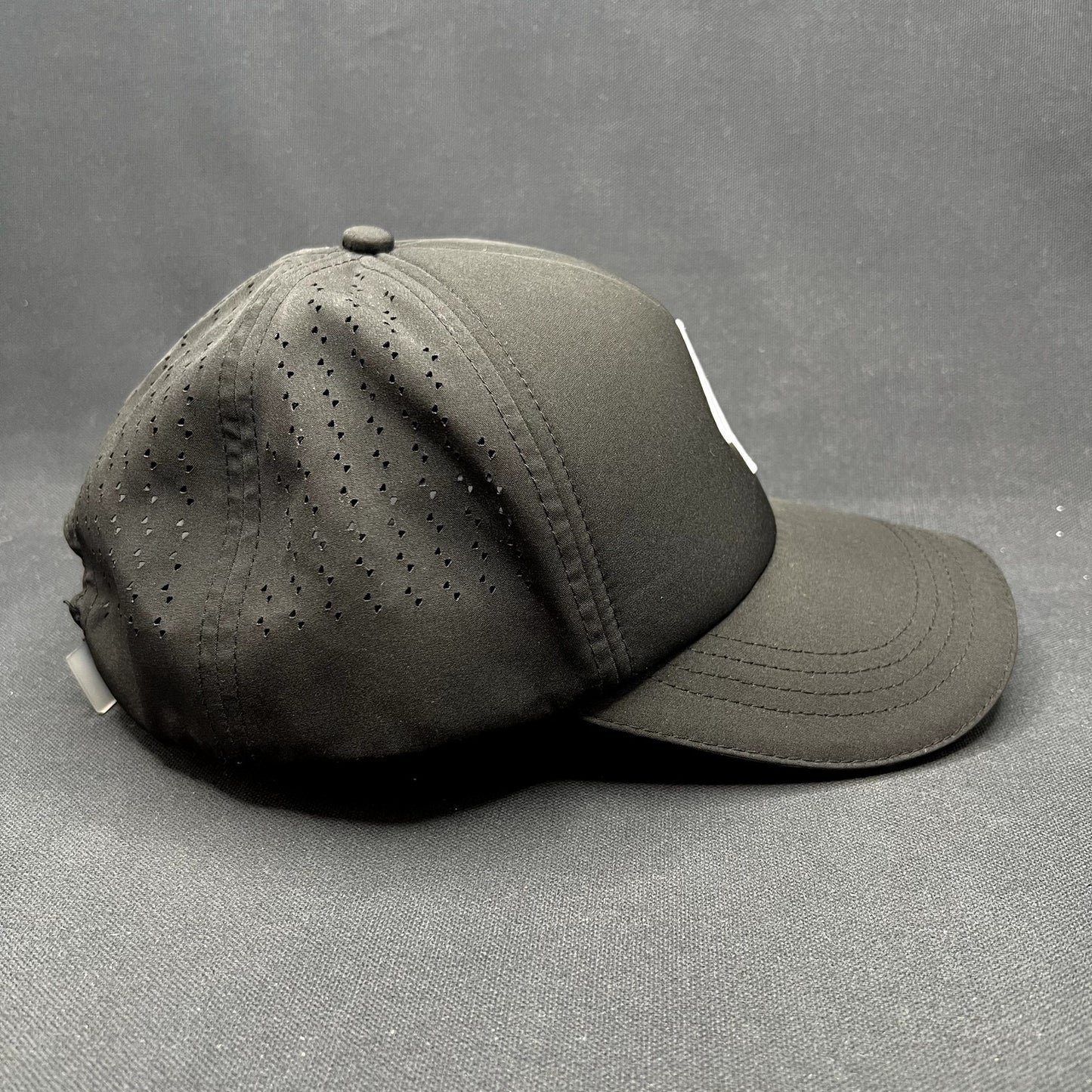 LGCY Performance Strapback Hat Black Athletic Tech Cap