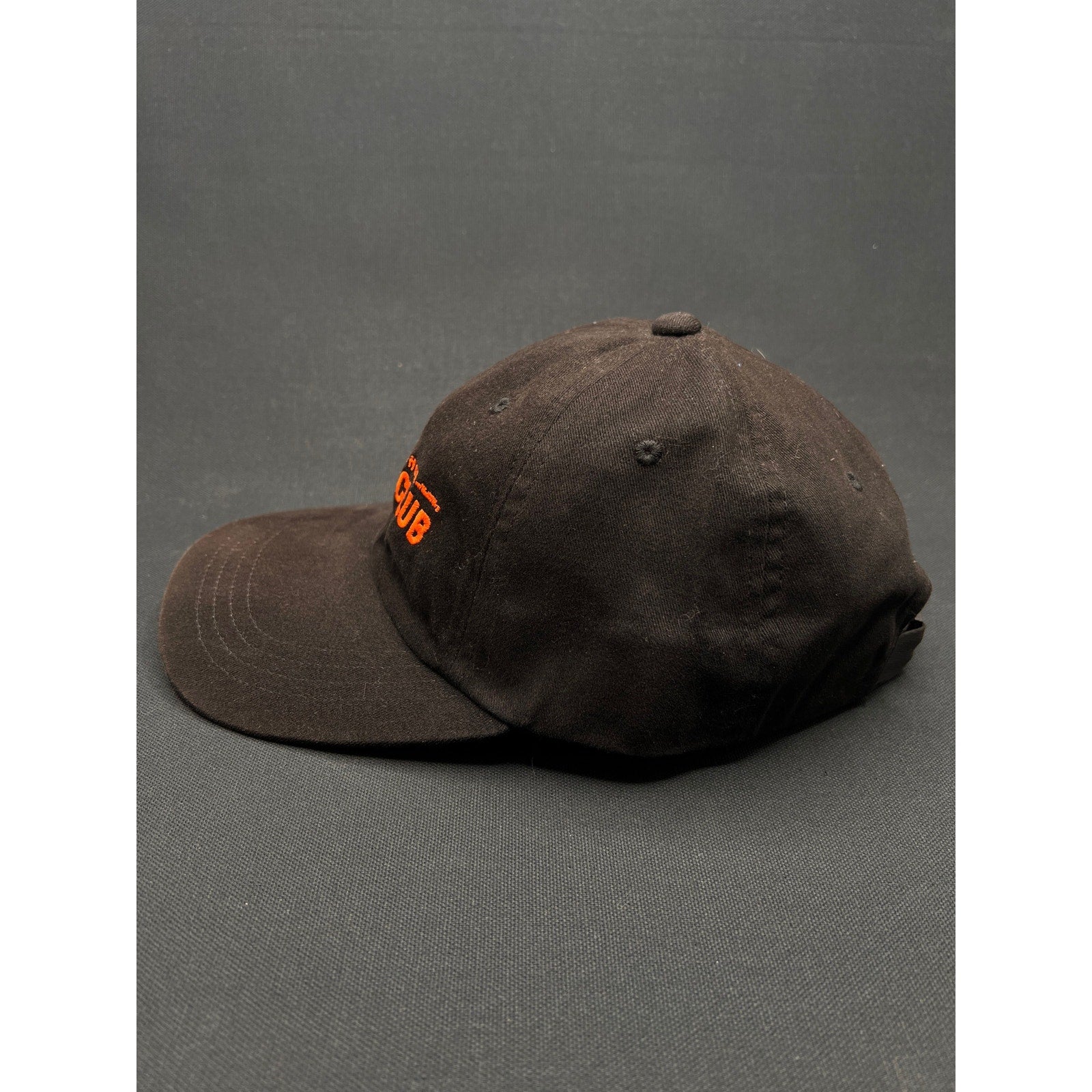 Mahanakhon Skate Club Hat – Black Cotton Strapback (Bangkok Streetwear Brand)