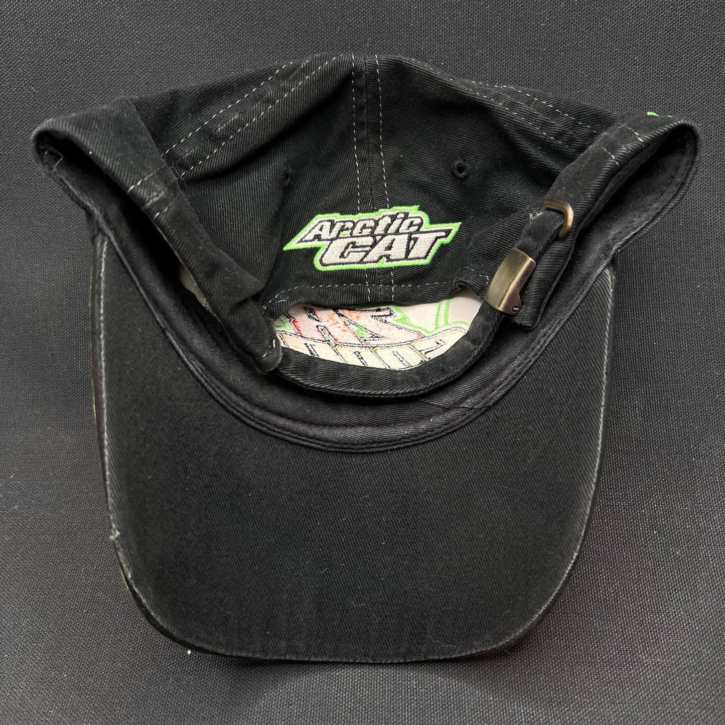 Vintage Arctic Cat ZR SnoPro Racing Strapback Hat Snowmobile Vintage