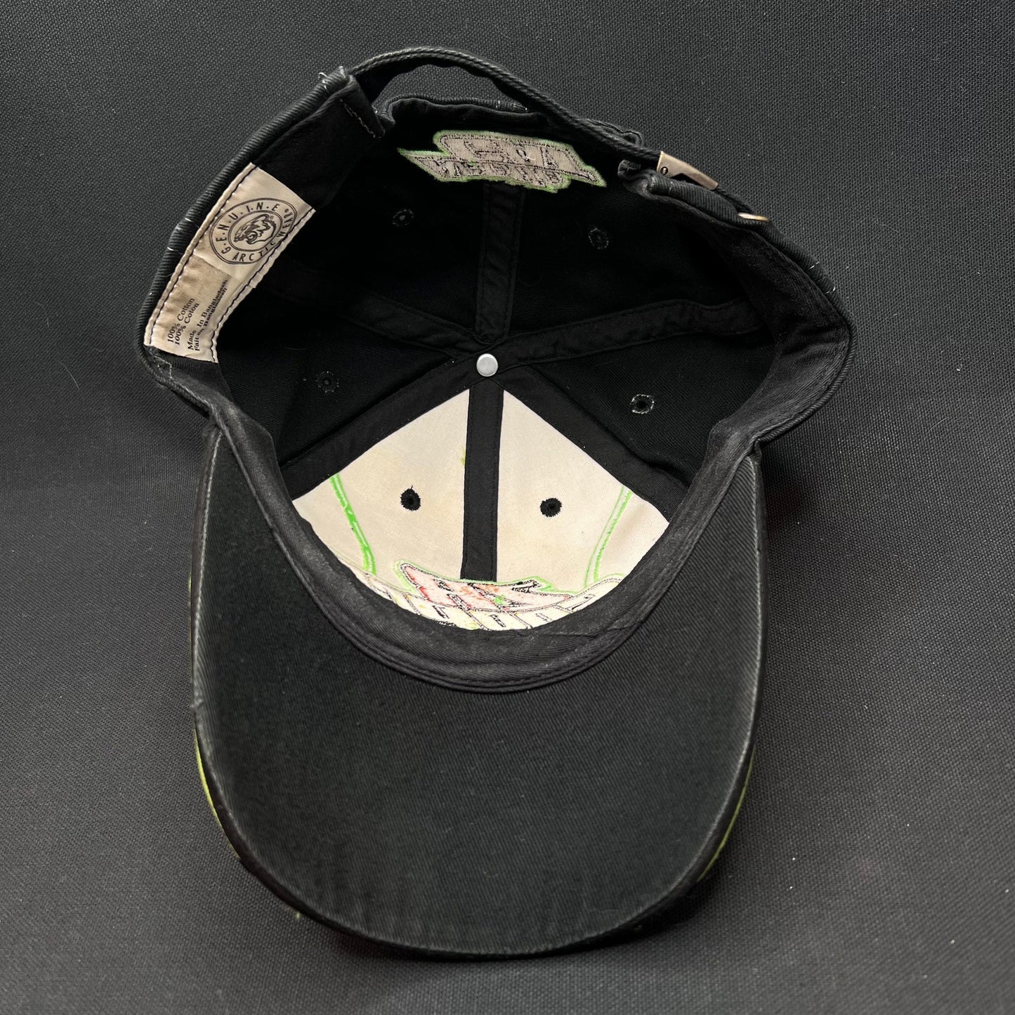 Vintage Arctic Cat ZR SnoPro Racing Strapback Hat Snowmobile Vintage