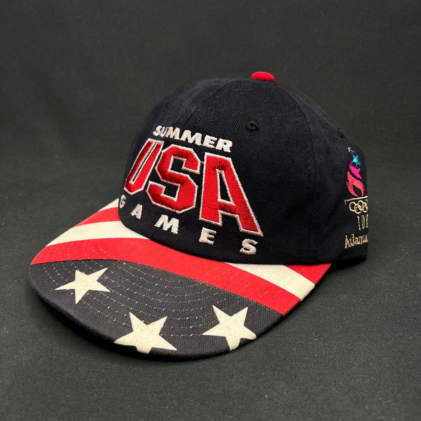 Vintage 1996 Atlanta Olympics USA Games Starter Snapback Hat