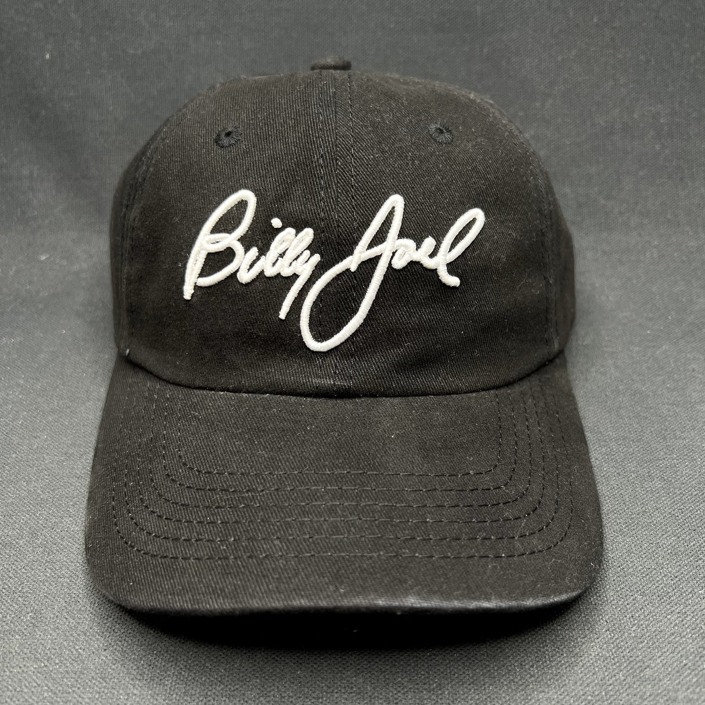 Billy Joel In Concert Strapback Hat Black Music Tour Cap