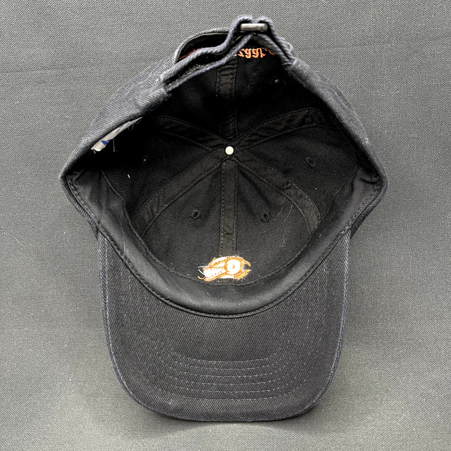 Vintage FilmBazaar.com Strapback Hat Black Orange Movie Film Promo Cap