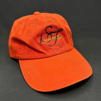 Vintage St. Francis Strapback Hat Orange Script Logo OC Cap 90s