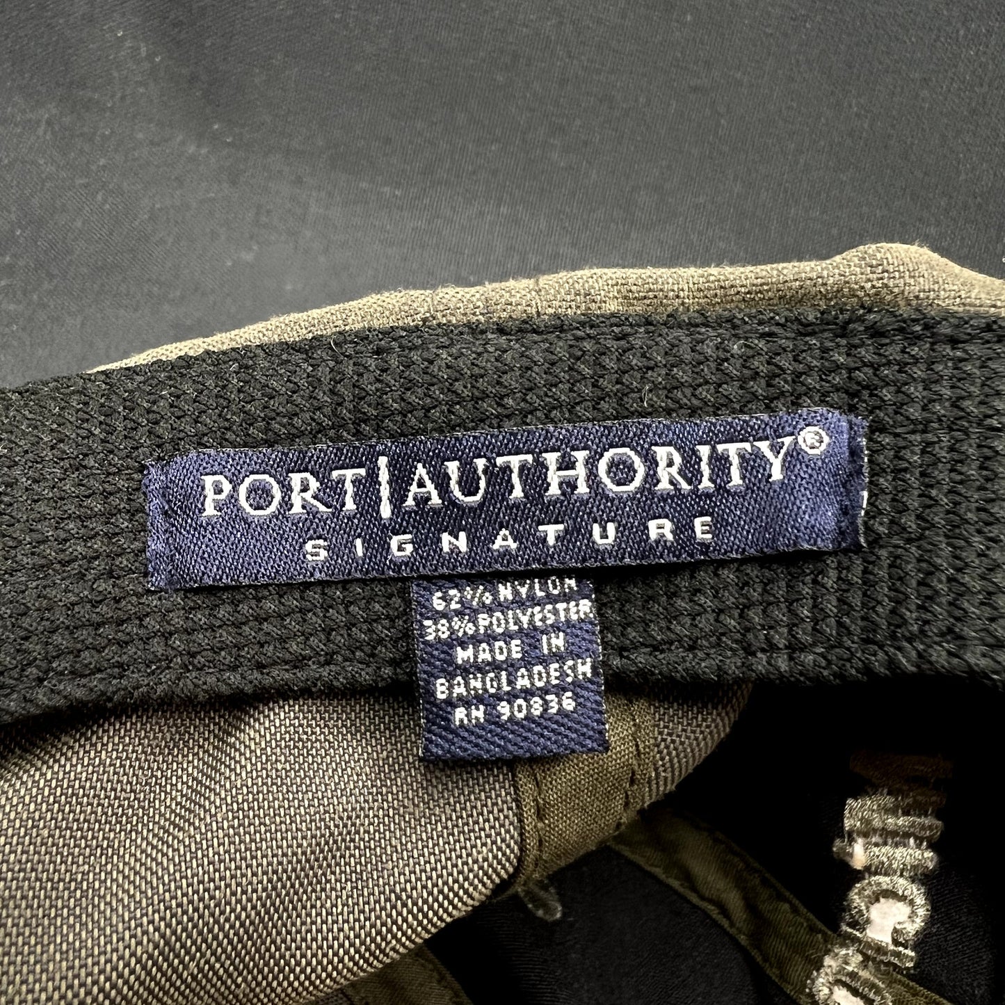 Vintage Microsoft Strapback Hat Port Authority Tech Company Cap