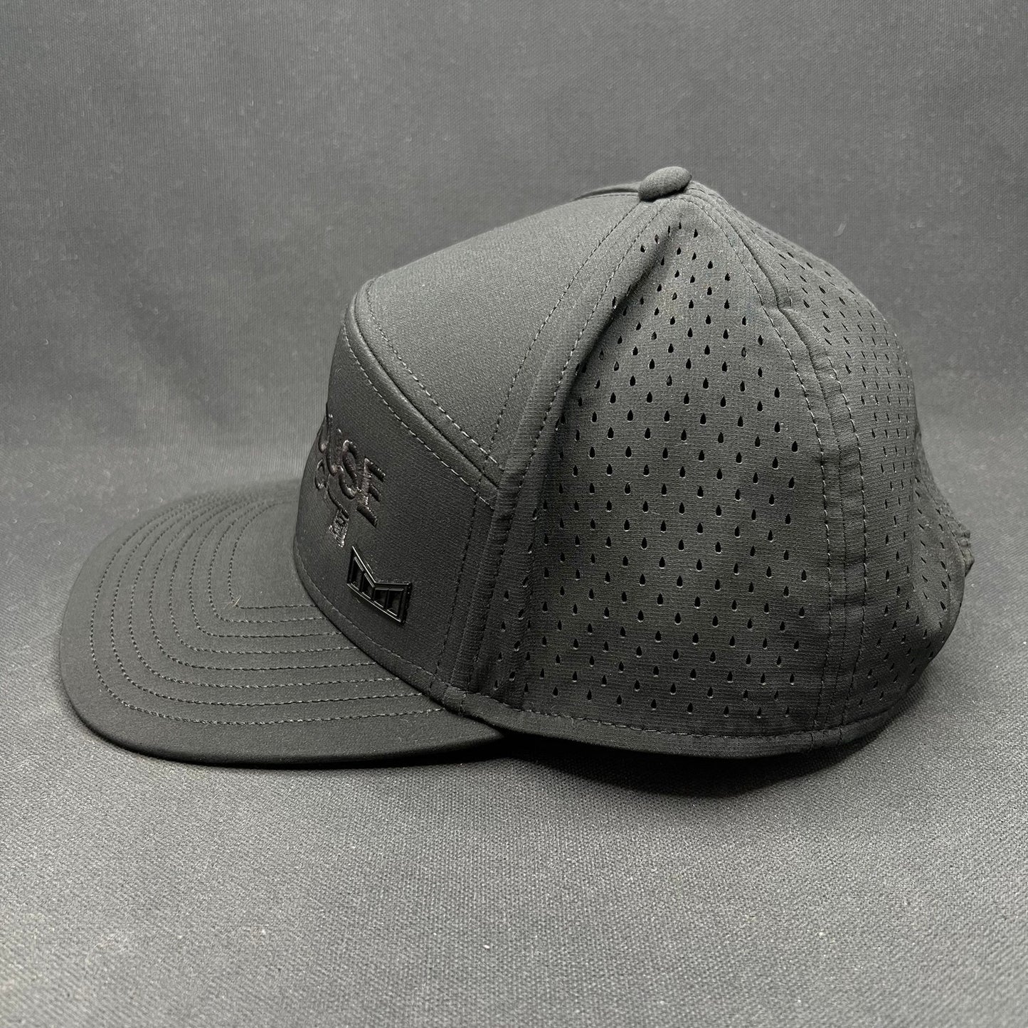 Penthouse x Melin Hydro Trench Snapback Hat Black Adult Brand Collab