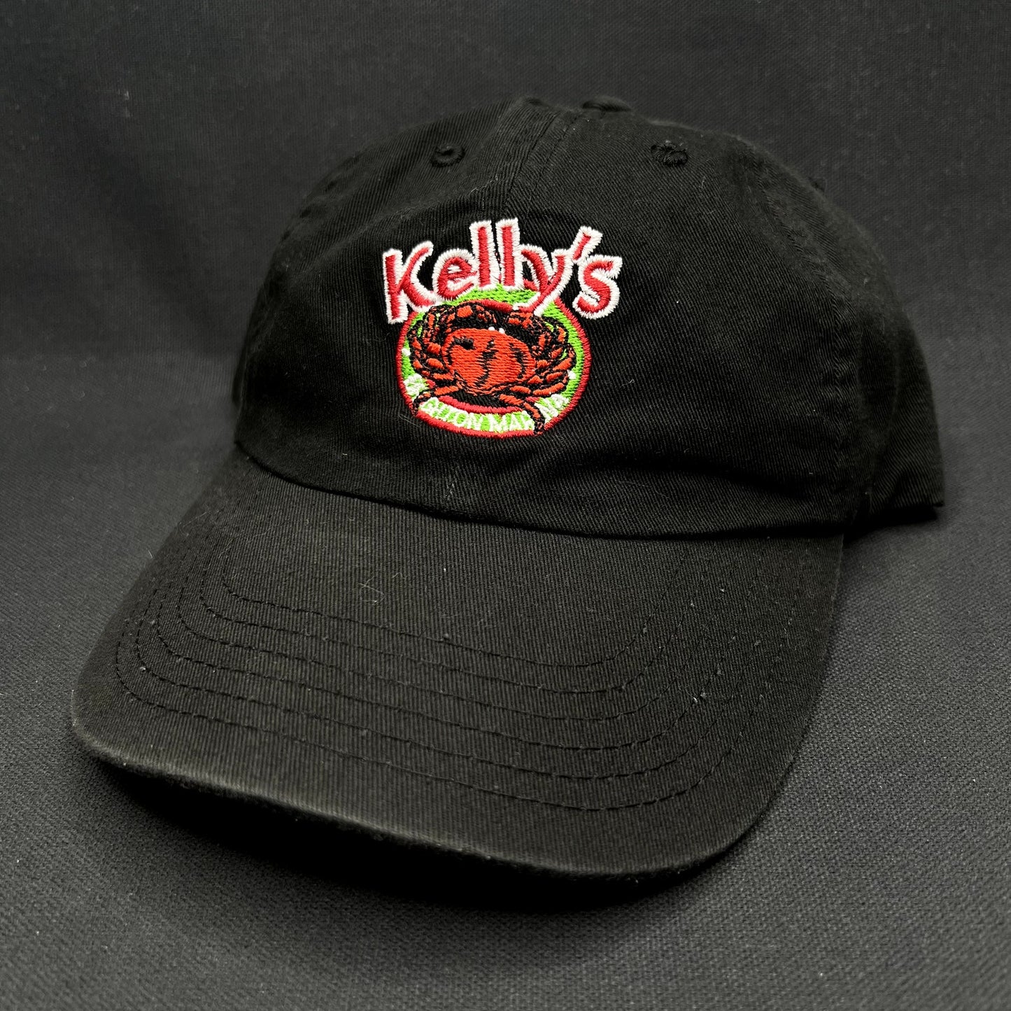 Kelly’s Restaurant Nehalem Bay Oregon Strapback Hat Black