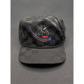 Vintage 1990s RCA DSS Satellite System Rope Hat – Black Checkered Taiwan Made