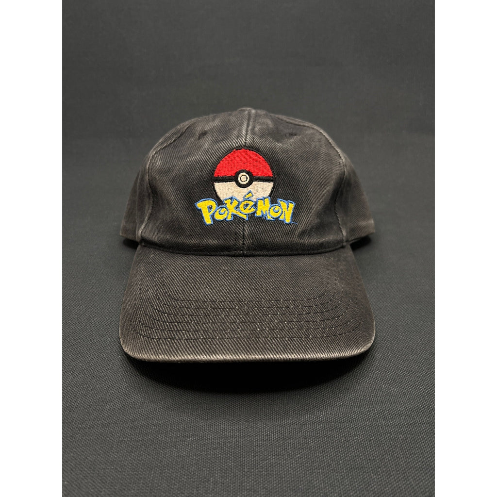 Vintage Pokémon Poké Ball Logo Strapback Cap – A+E Headwear