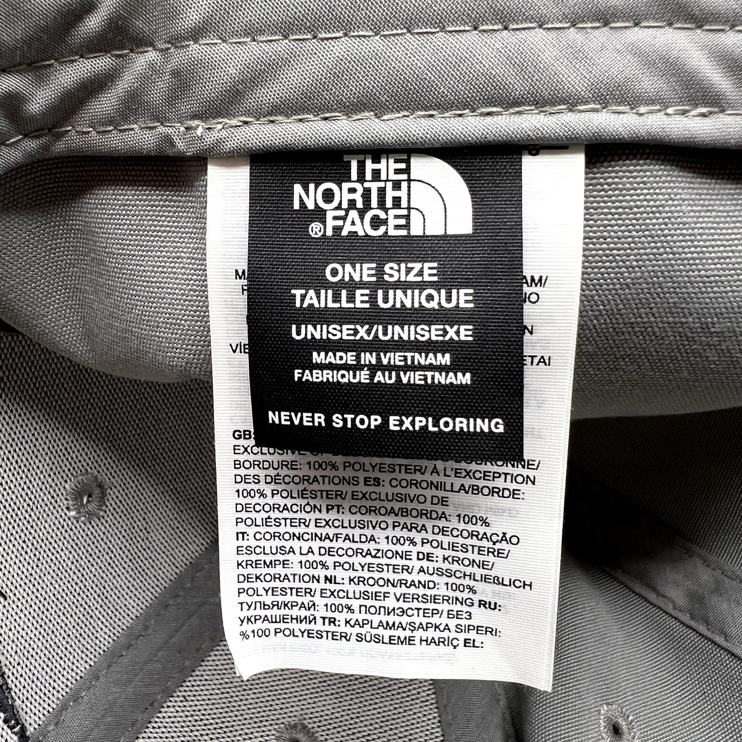 The North Face Lift Aircraft Strapback Hat Gray Cap
