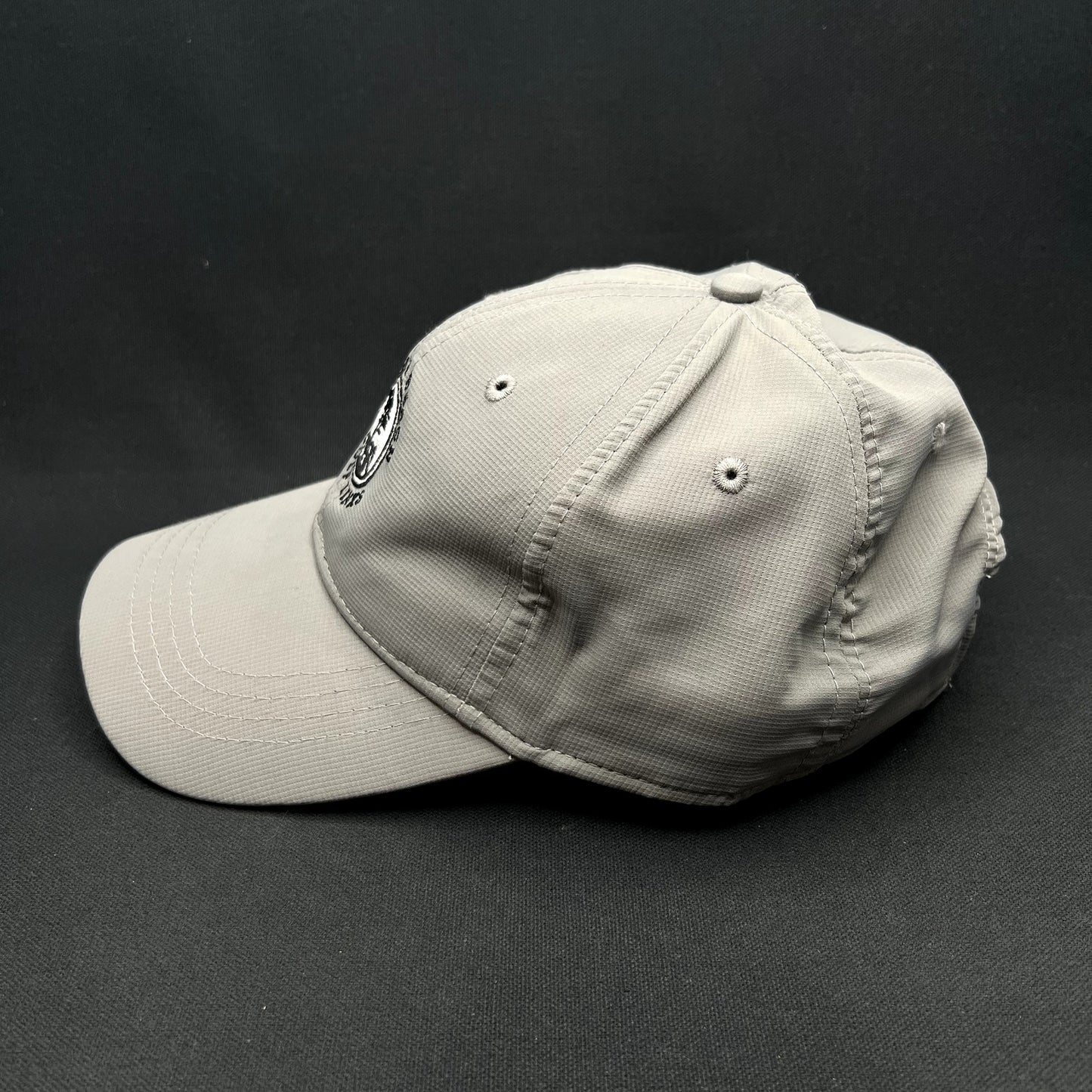 Pebble Beach Golf Links 1919 Strapback Hat Gray Pebble Beach Collection Golf Cap