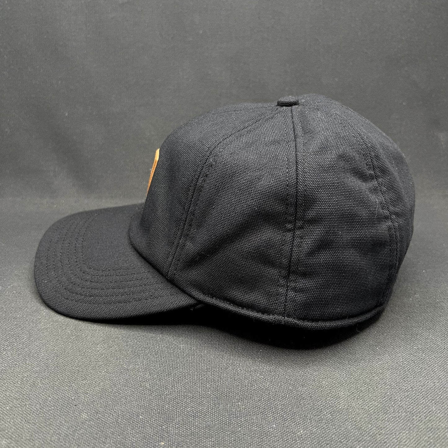 Carhartt Duck Canvas Ear Flap Hat Black Workwear Cap