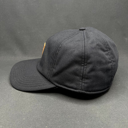 Carhartt Duck Canvas Ear Flap Hat Black Workwear Cap