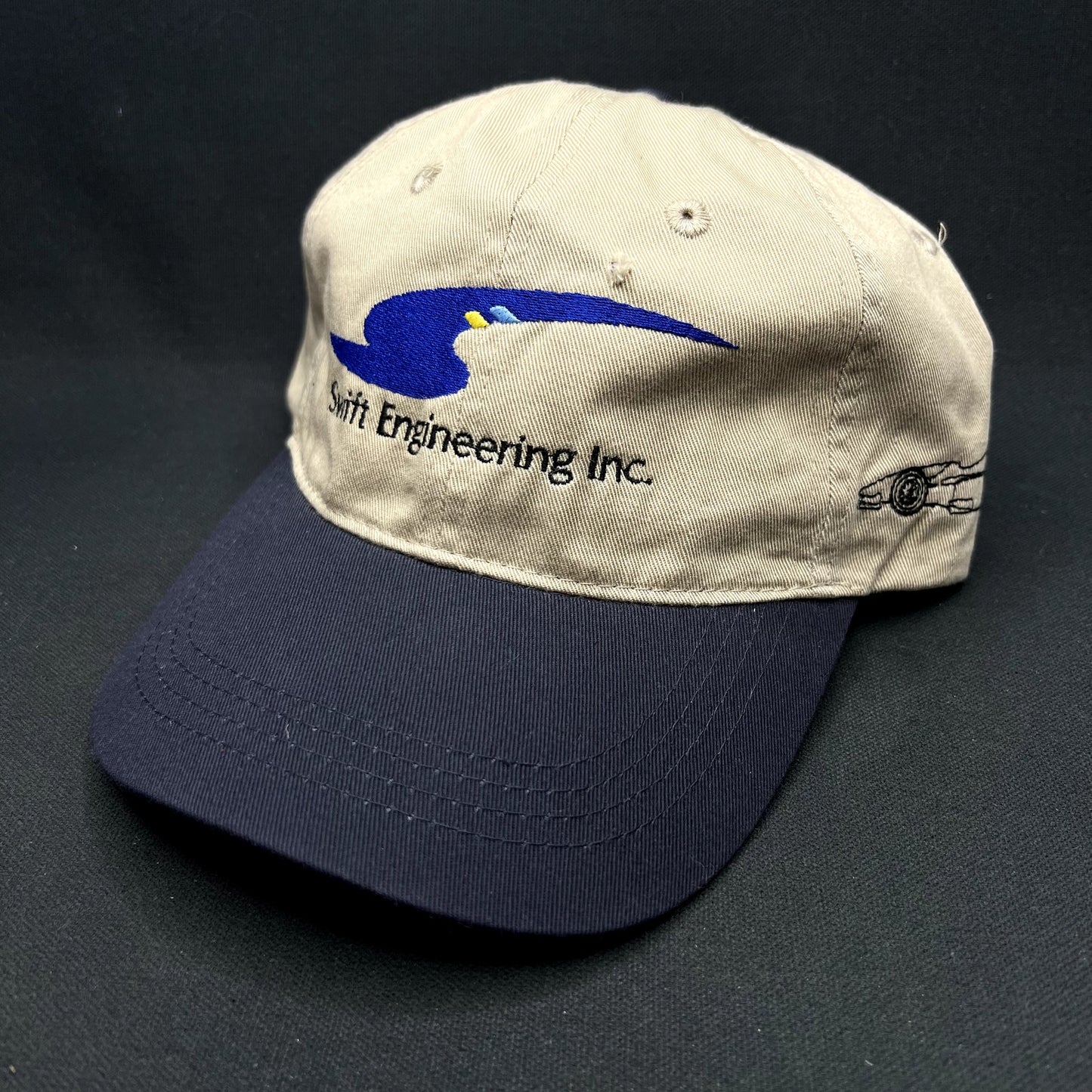 Vintage Swift Engineering Inc Strapback Hat Panasonic Racing Indy Car OTTO