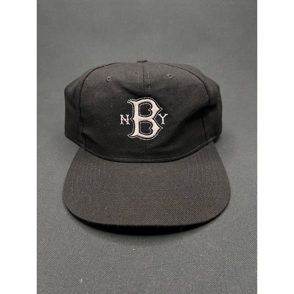 Vintage Brooklyn NY Logo Snapback Hat – Speedway Wool Blend Black Cap