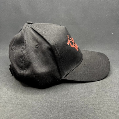 Retro Samy’s Cinema Works Nissin Strapback Hat Black Red Film Production Camera Crew