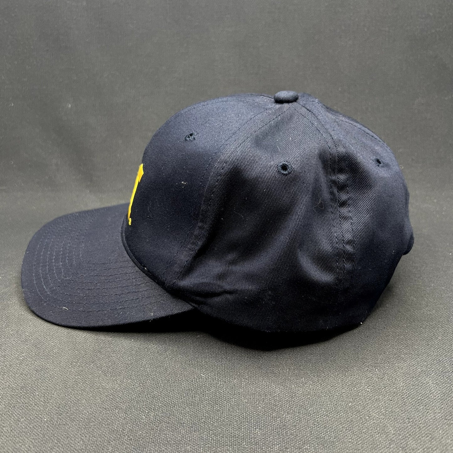 Vintage Michigan Wolverines Block M Snapback Hat Twins Enterprise NCAA