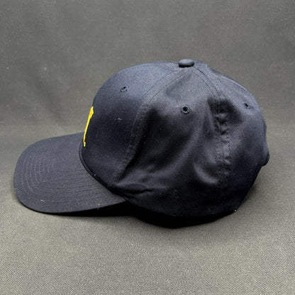 Vintage Michigan Wolverines Block M Snapback Hat Twins Enterprise NCAA