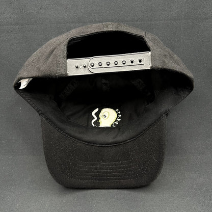 Vintage Smoking Sucks Anti Smoking Snapback Hat Black 90s