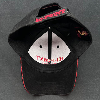 Vintage Hi-Point Firearms Strapback Hat Black Red Shooting Cap