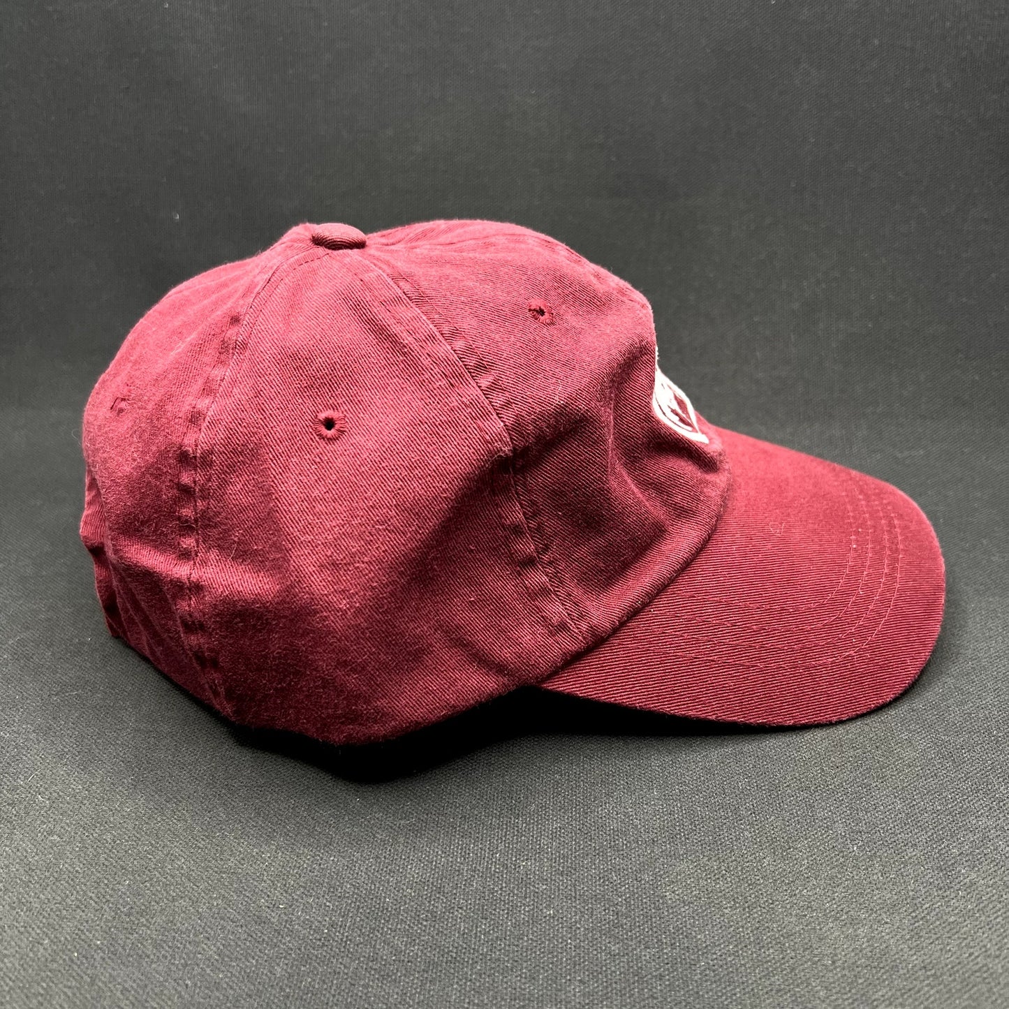 Vintage Bacardi Bat Logo Burgundy Strapback Hat 100% Cotton Adjustable Cap