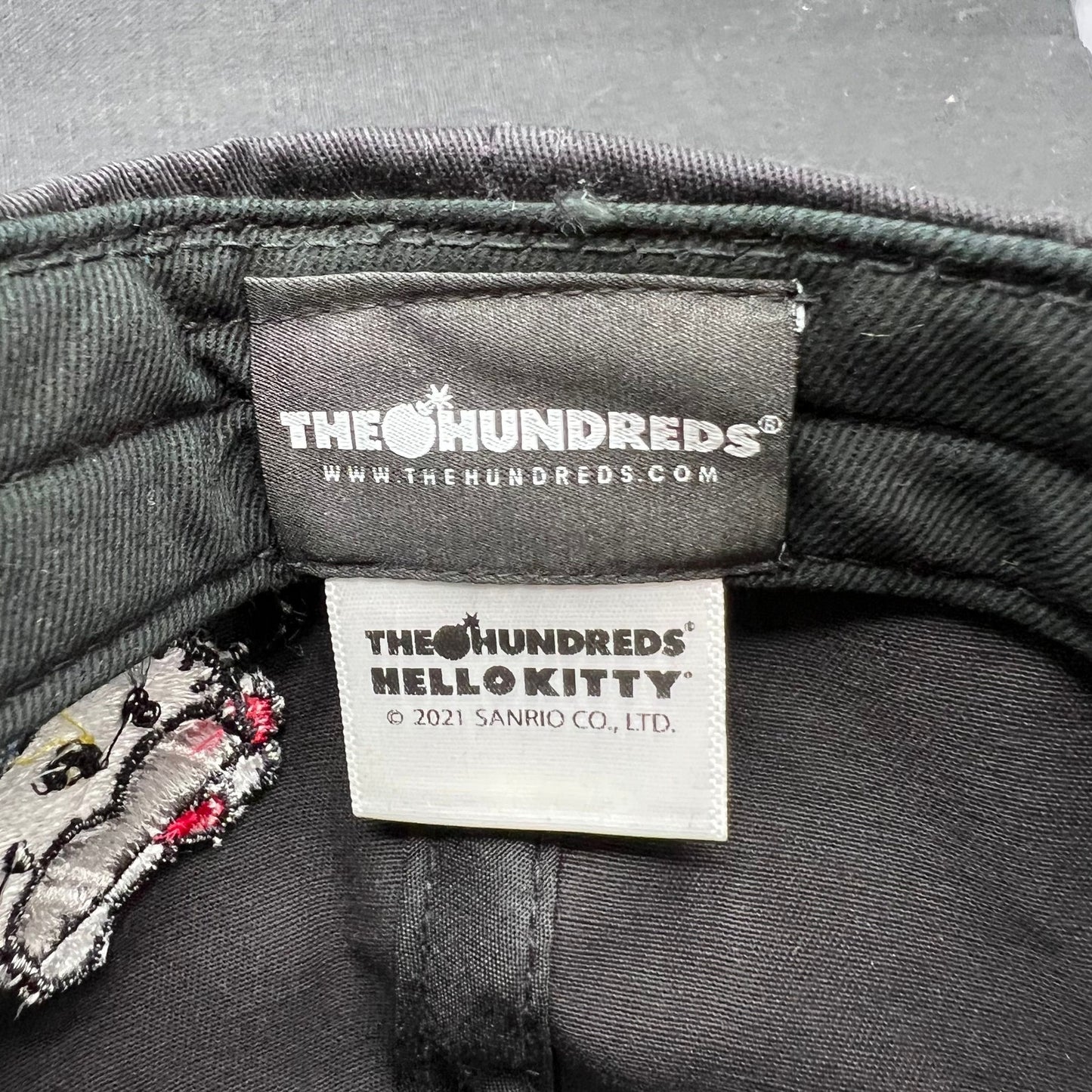 The Hundreds x Hello Kitty Black Snapback Hat Ski – 2021