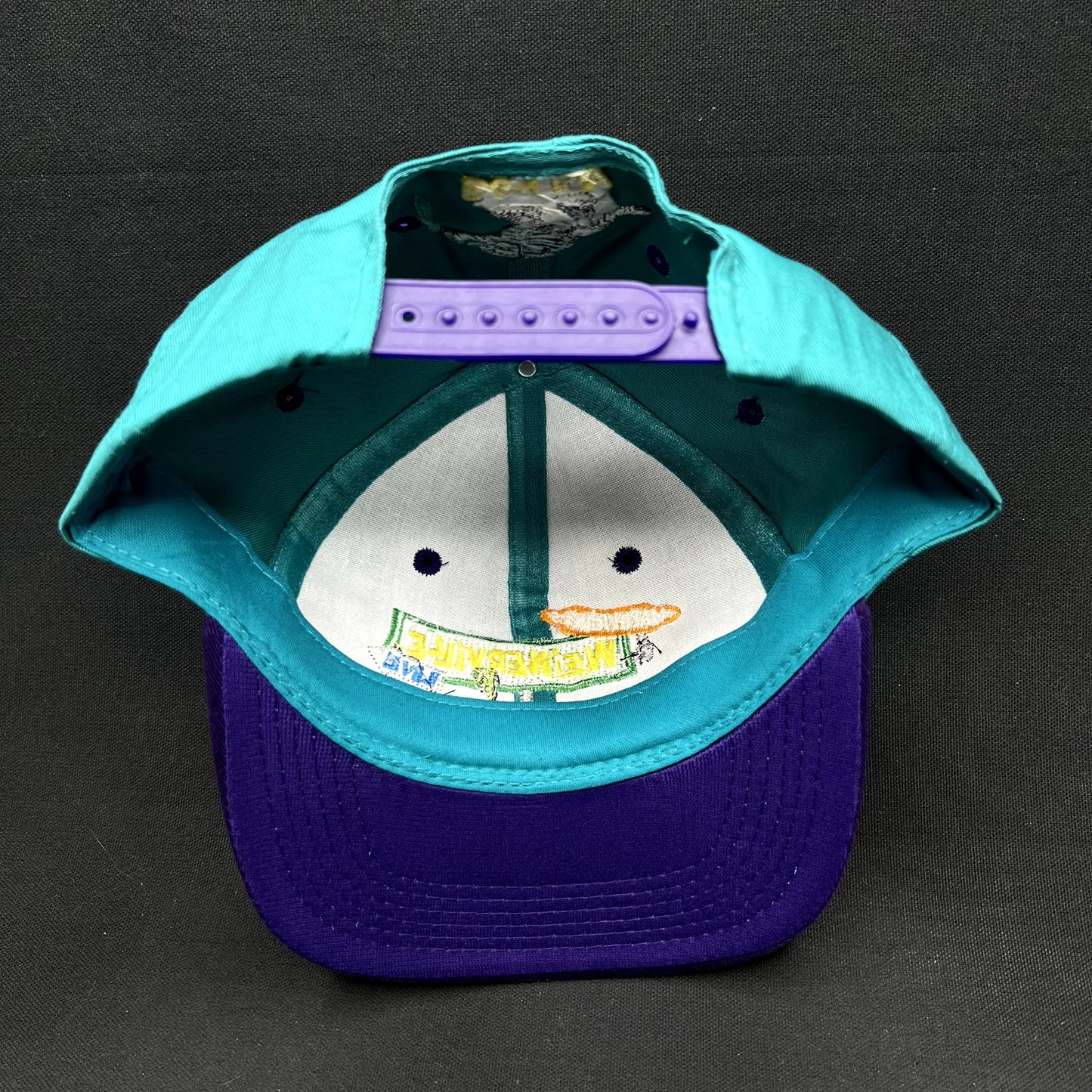 Vintage Marc Weiner Weinerville Boney Snapback Hat Nickelodeon 90s
