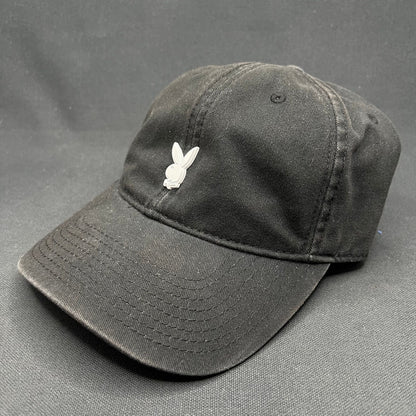 Playboy Metal Bunny Logo Strapback Hat Already Design Co