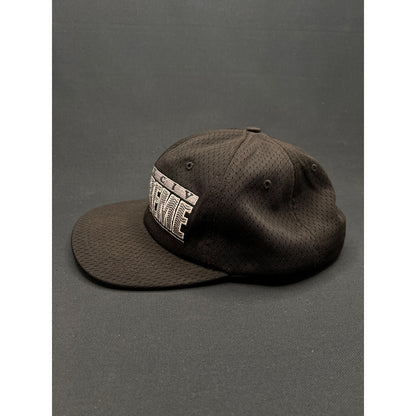 Vintage Supreme MCMXCIV Snapback Hat Black 1994 Made in USA Mesh