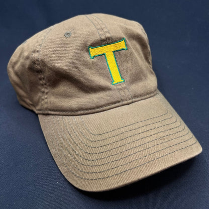 Y2K Topper’s Aspen Flexfit Hat Khaki Ski Shop Cap