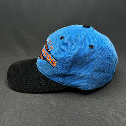 Vintage Denver Broncos Starter Corduroy Strapback NFL Hat