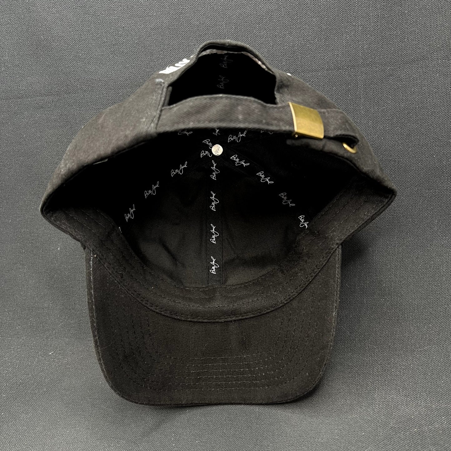 Billy Joel In Concert Strapback Hat Black Music Tour Cap