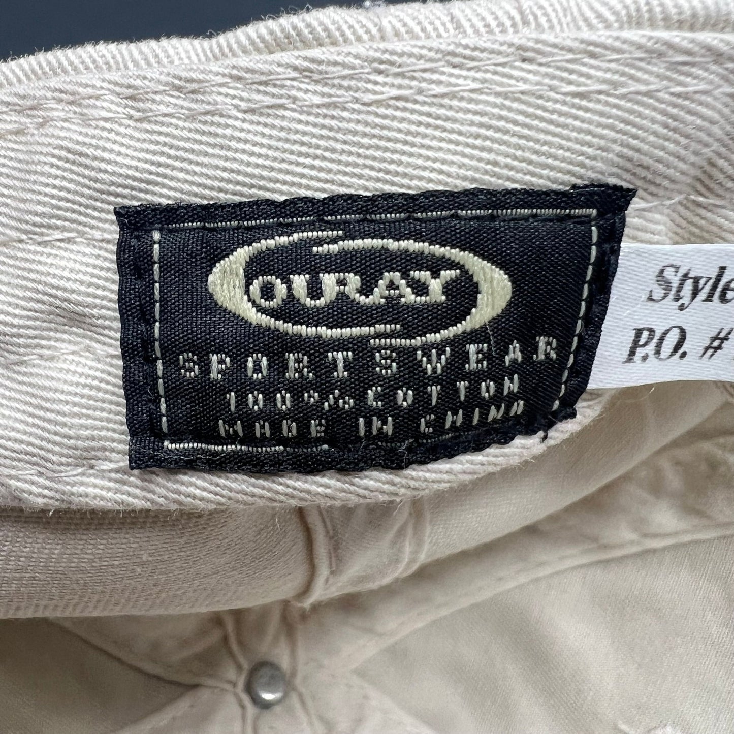 Vintage Aspen Ute Mountaineer Strapback Hat Ouray Sportswear Ski Cap