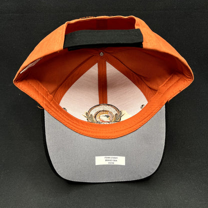 Shock Top Belgian White Beer Strapback Hat Orange Brewery Promo Adjustable Cap