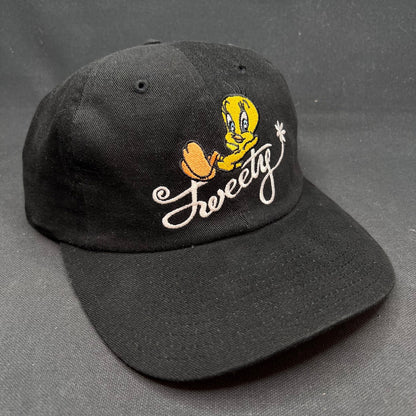 Vintage Tweety Bird 1998 Warner Bros Studio Store Strapback Hat