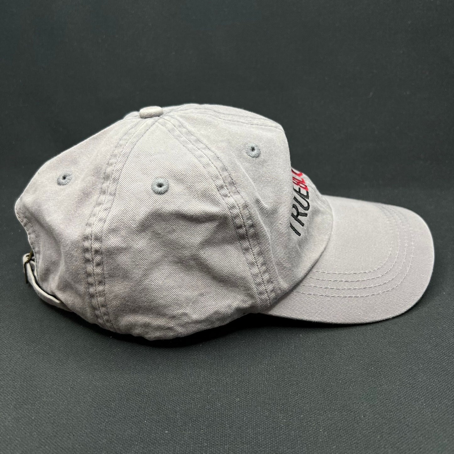 True Blood HBO Strapback Hat Gray Embroidered Logo TV Series Cap