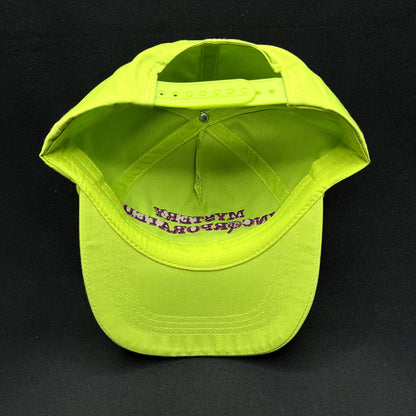 Scooby-Doo Mystery Incorporated Lime Green Snapback Hat Purple Warner Bros