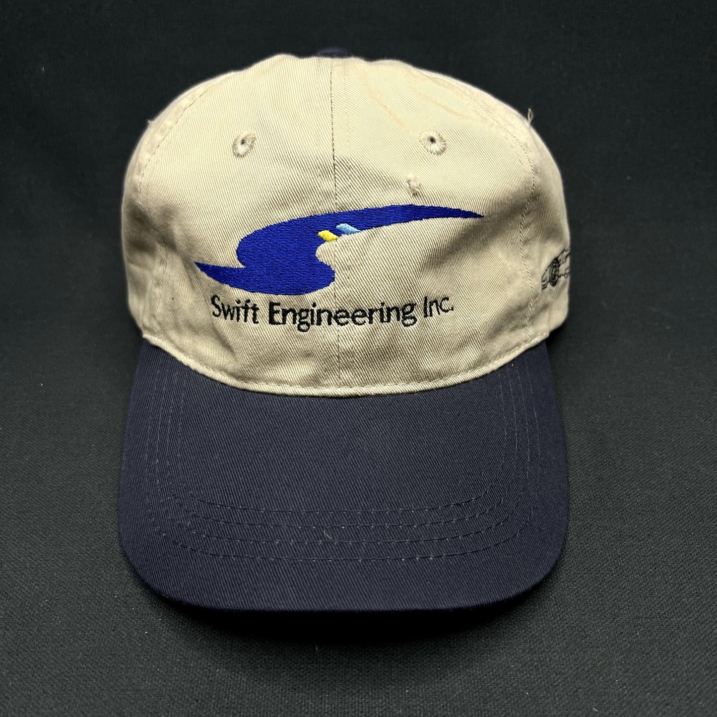 Vintage Swift Engineering Inc Strapback Hat Panasonic Racing Indy Car OTTO