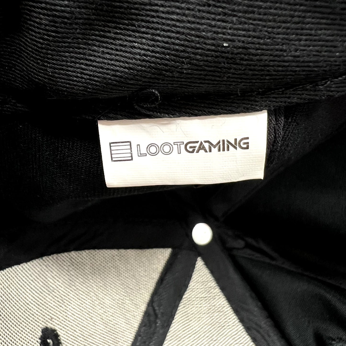 LawBreakers Loot Gaming Snapback Hat Black Red Video Game Cap