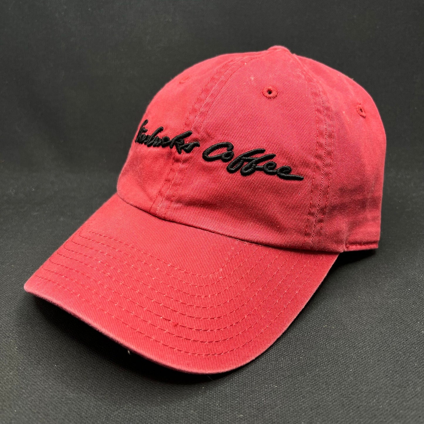 Starbucks Coffee Script Strapback Hat Red American Needle