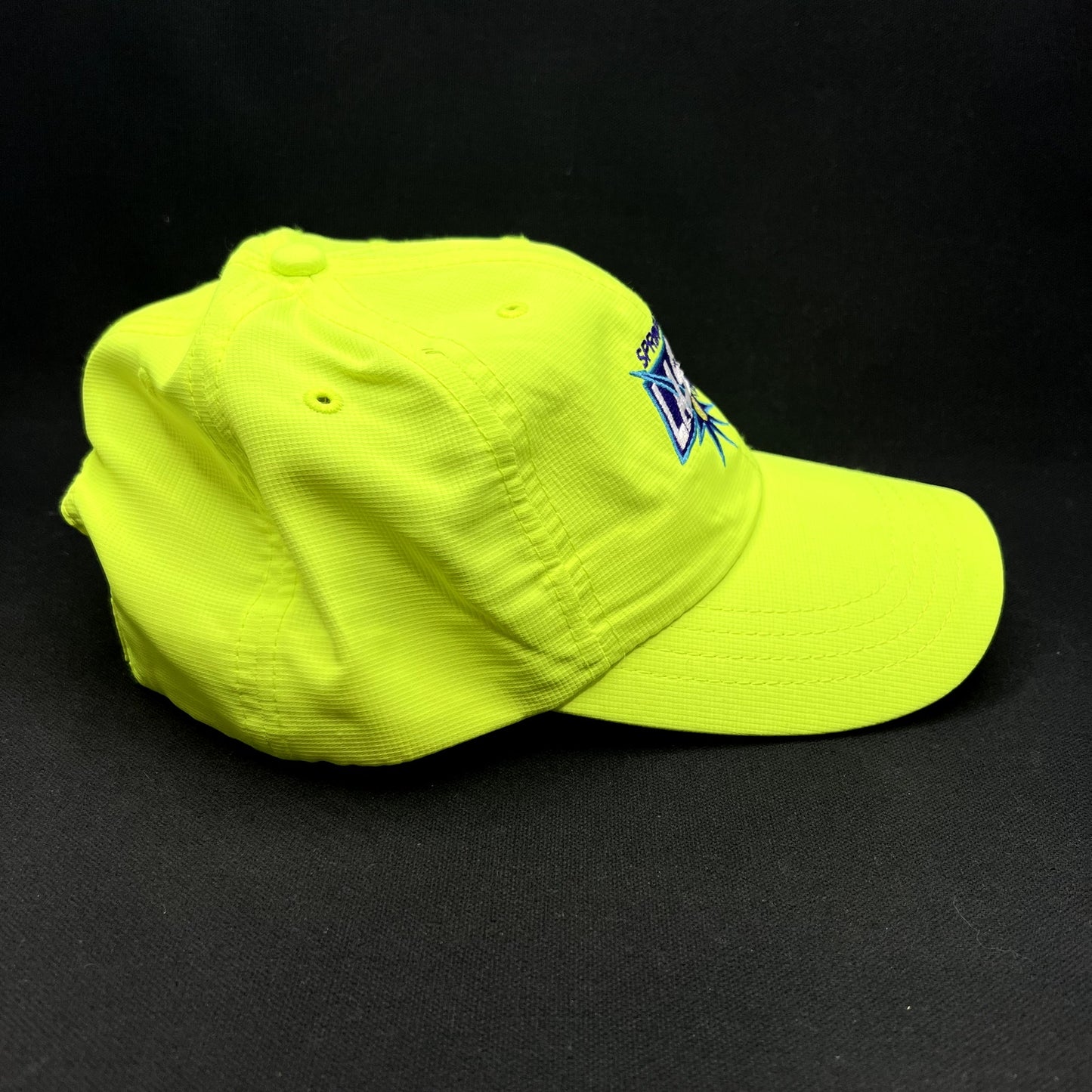 Vintage Springfield Lasers World TeamTennis Neon Strapback Tennis Hat WTT