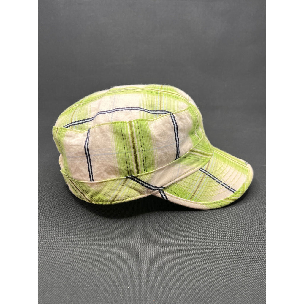 Disney Hannah Montana The Movie Plaid Cadet Cap – Green & White