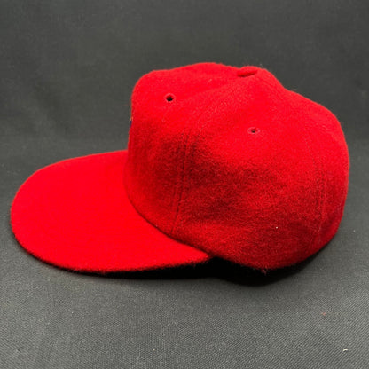 Vintage Polo Ralph Lauren Bear Wool Hat Red RL93 Teddy Cap USA Small