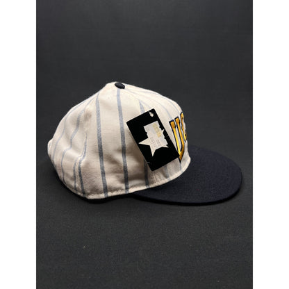 Vintage 90s UCR Pinstripe Snapback Hat New With Tags – Classic Sportswear USA Made