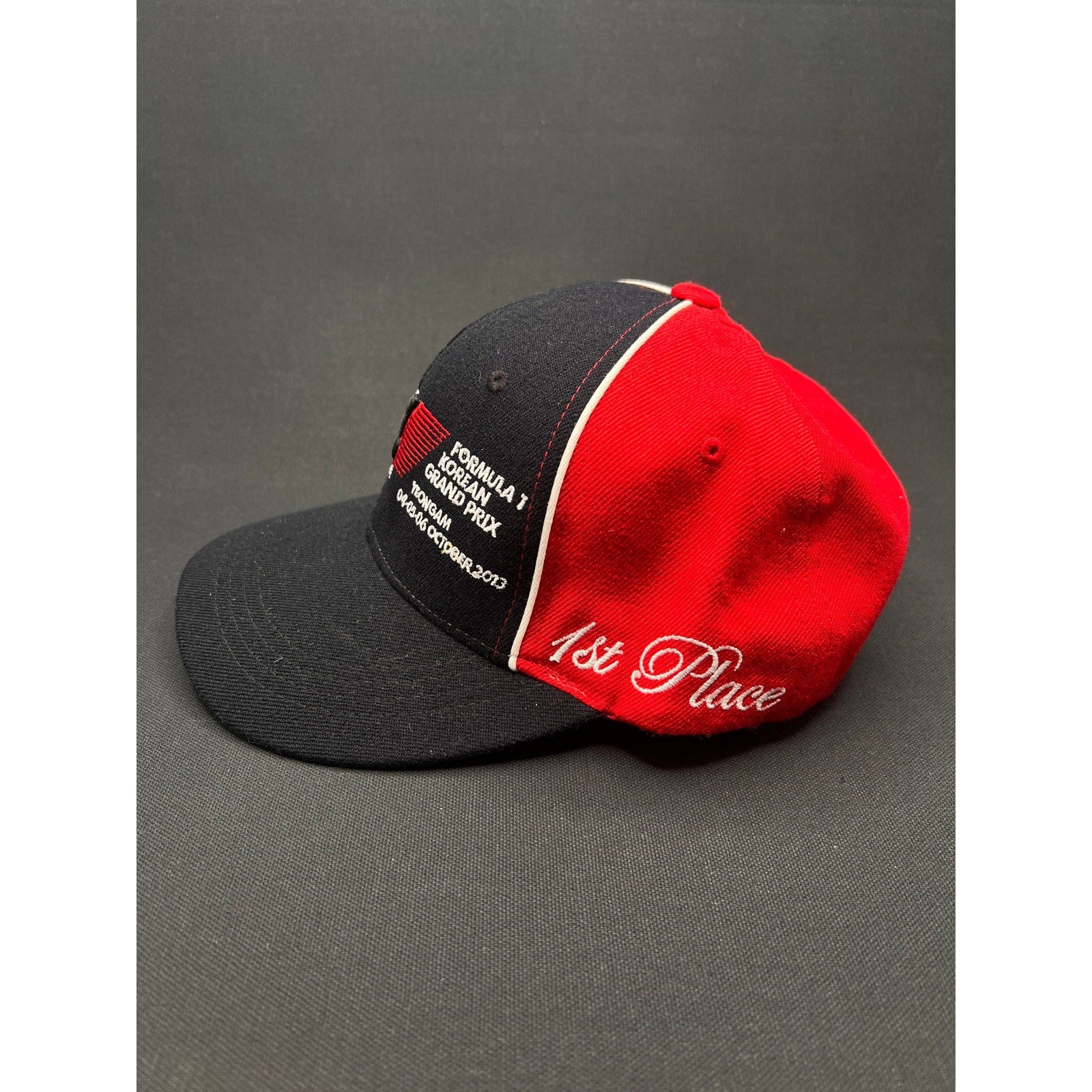 RARE Formula 1 Korean Grand Prix 2013 Official Licensed Hat – 1st Place Edition