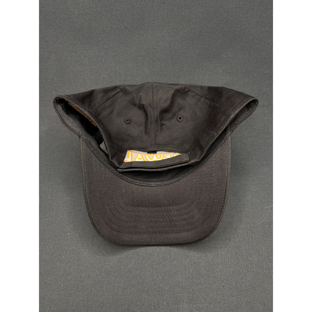 DeWALT Racing Hat Black Cotton Strapback Checkered Logo NASCAR Era