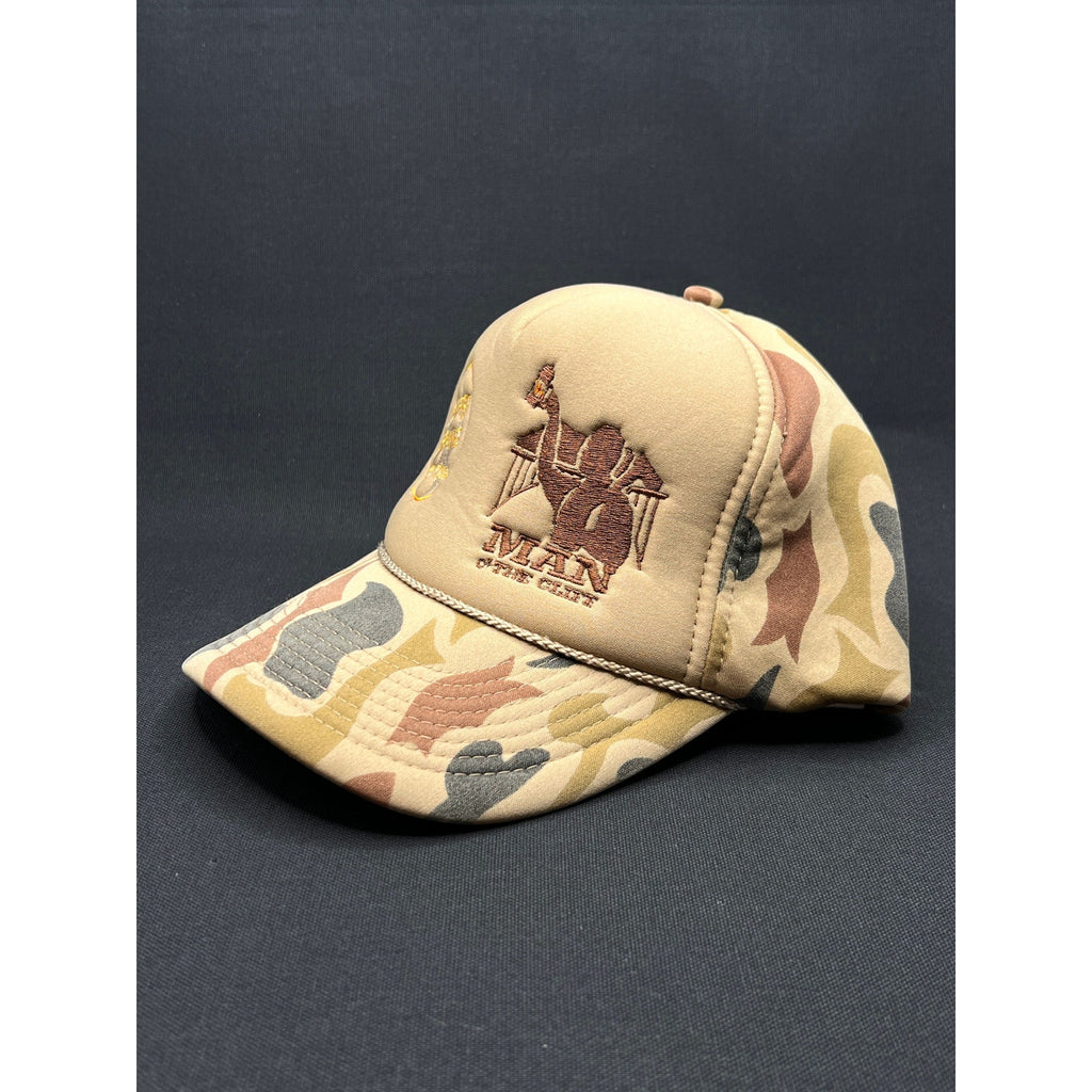 Vintage Bonfire Brewing Co Aspen Camo Snapback Hat