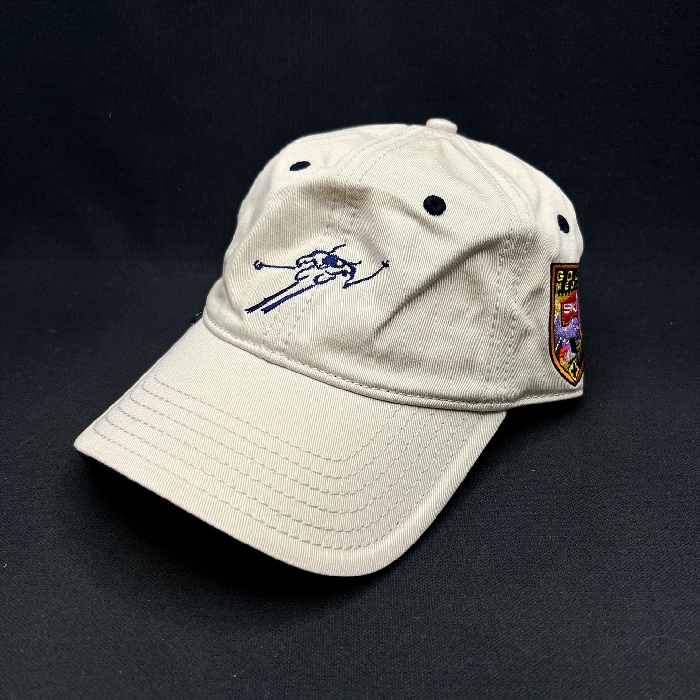 Vintage Aspen Ski Magazine Gold Medal Winner Strapback Hat Durrance Sports